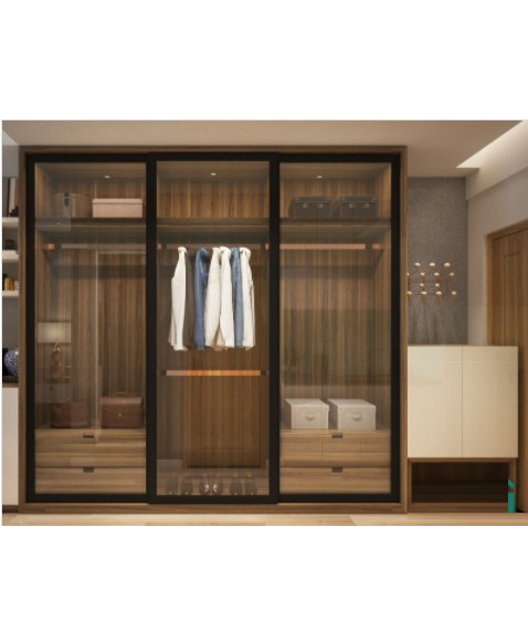 Tủ quần áo cánh kính sang trọng TQA67