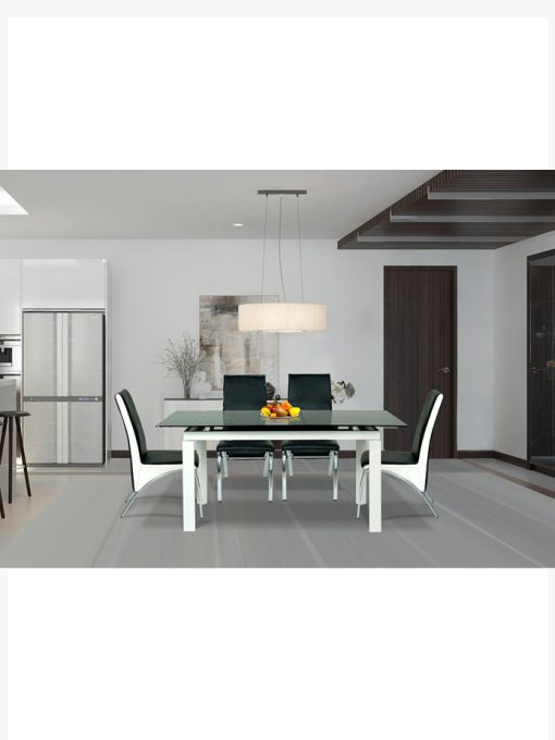 Bộ bàn ăn mở rộng B55, G56 SV
