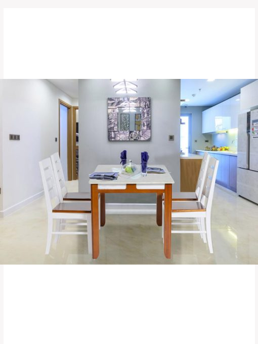 Bộ bàn ghế ăn HGB64B, HGG64 SV