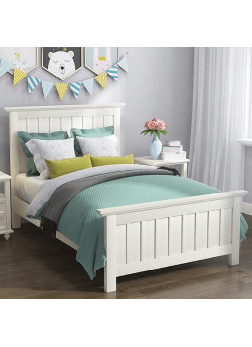 Giường ngủ gỗ sồi thiết kế đẹp GNSV009