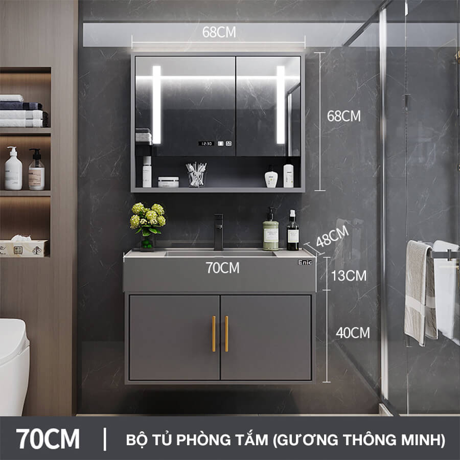BỘ TỦ PHÒNG TẮM THÔNG MINH SV T03