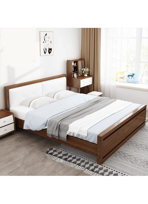 Giường ngủ gỗ tự nhiên  – GNSV003