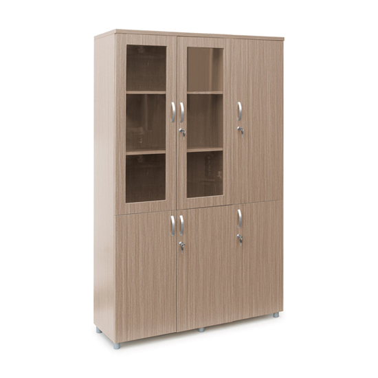TỦ TÀI LIỆU GỖ 3 BUỒNG THSSV10