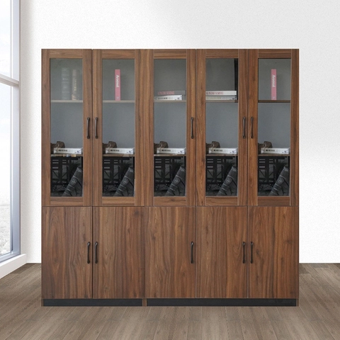 Tủ tài liệu gỗ 5 cánh – THSSV8