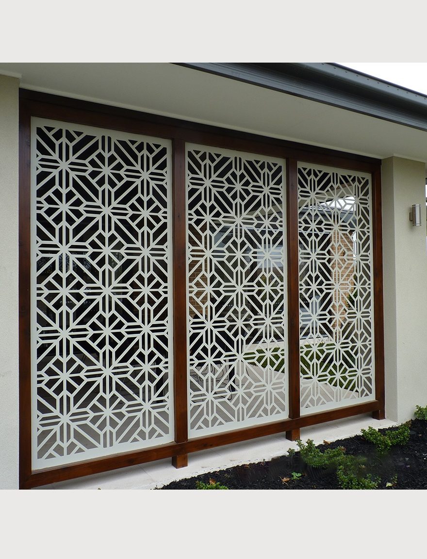 Vách gỗ trang trí cửa ra vào SV454