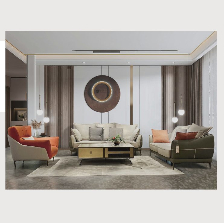 Bộ Sofa Vải Hiện Đại SV522