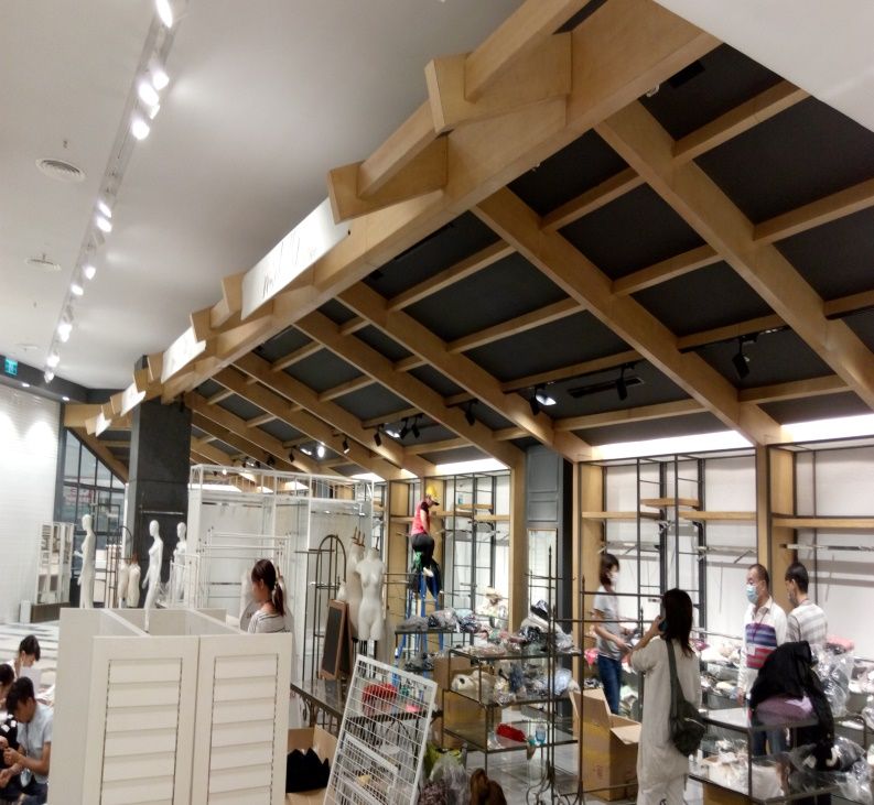 Công Trình: Hoàn thiện nội thất gian hàng thời trang tại AEON MALL Long Biên
