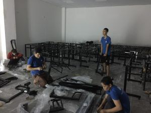 Công Trình: Nội thất giảng đường Đại học Công Nghệ – Đại học Quốc gia Hà Nội – hình 1