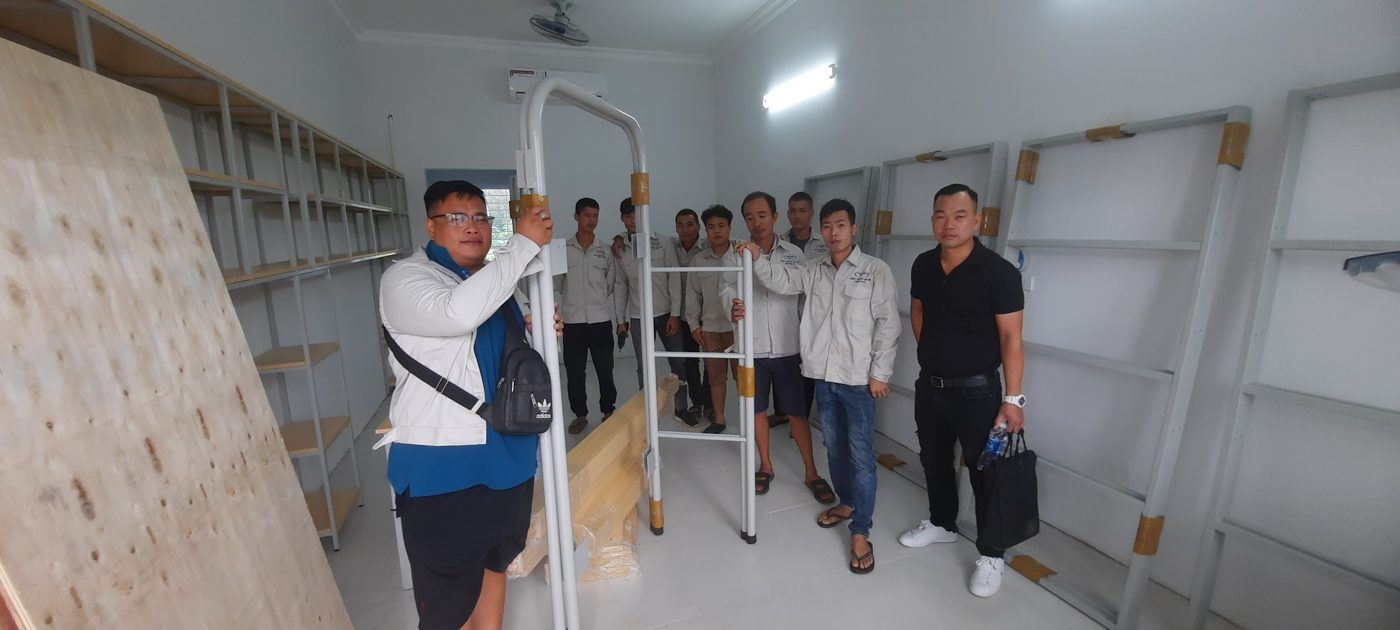 Công Trình: Thi công, cung cấp và lắp đặt thiết bị nội thất Kí Túc Xá 07 – Trung tâm Giáo dục Quốc phòng ( QG-HN04 ) – ĐHQG HN