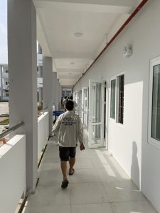 Công Trình: Thi công, cung cấp và lắp đặt thiết bị nội thất Kí Túc Xá 07 – Trung tâm Giáo dục Quốc phòng ( QG-HN04 ) – ĐHQG HN – hình 20