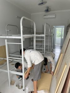 Công Trình: Thi công, cung cấp và lắp đặt thiết bị nội thất Kí Túc Xá 07 – Trung tâm Giáo dục Quốc phòng ( QG-HN04 ) – ĐHQG HN – hình 25